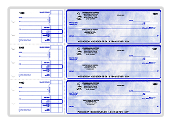 Manual Checks for 7 Ring Binder