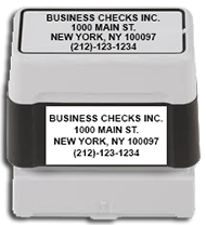 Name And Address Stamp